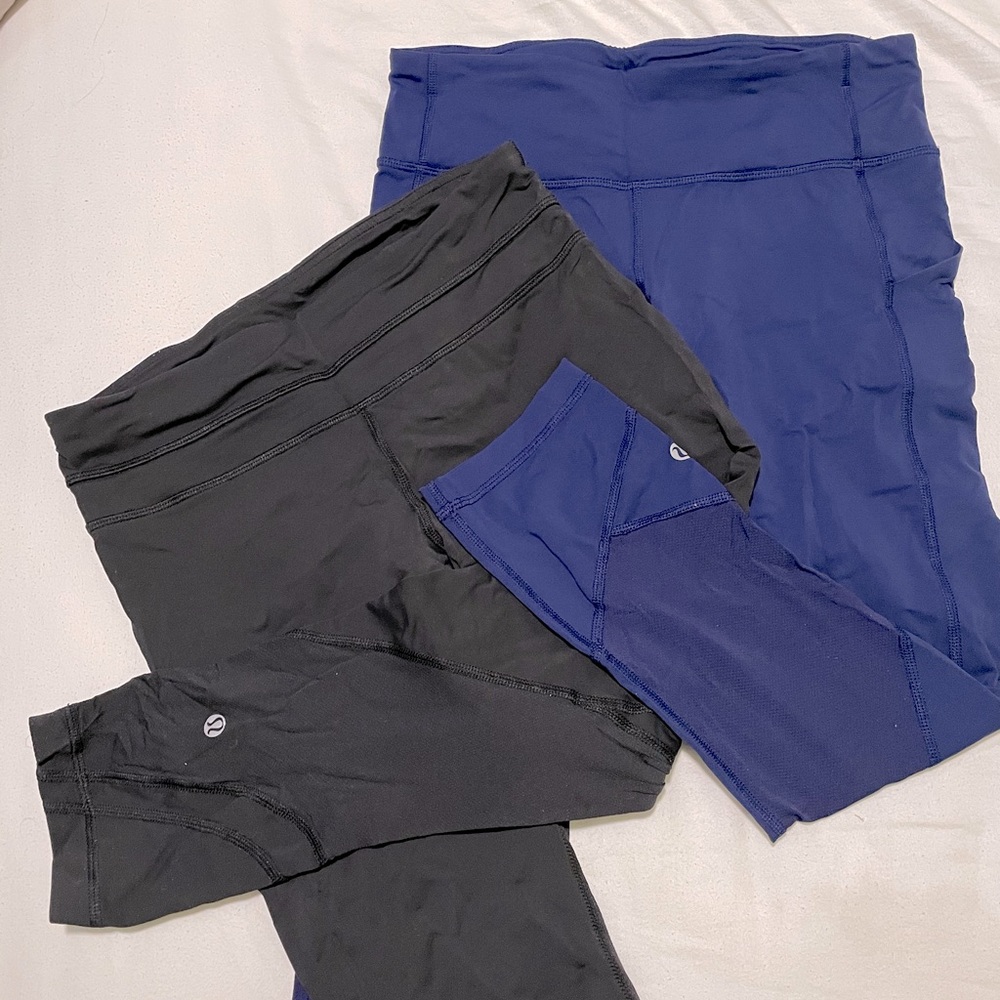 Two lululemon leggings